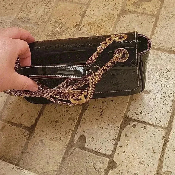 Arcadia by Invece Italian Black crossbody shoulder bag - Picture 7 of 7